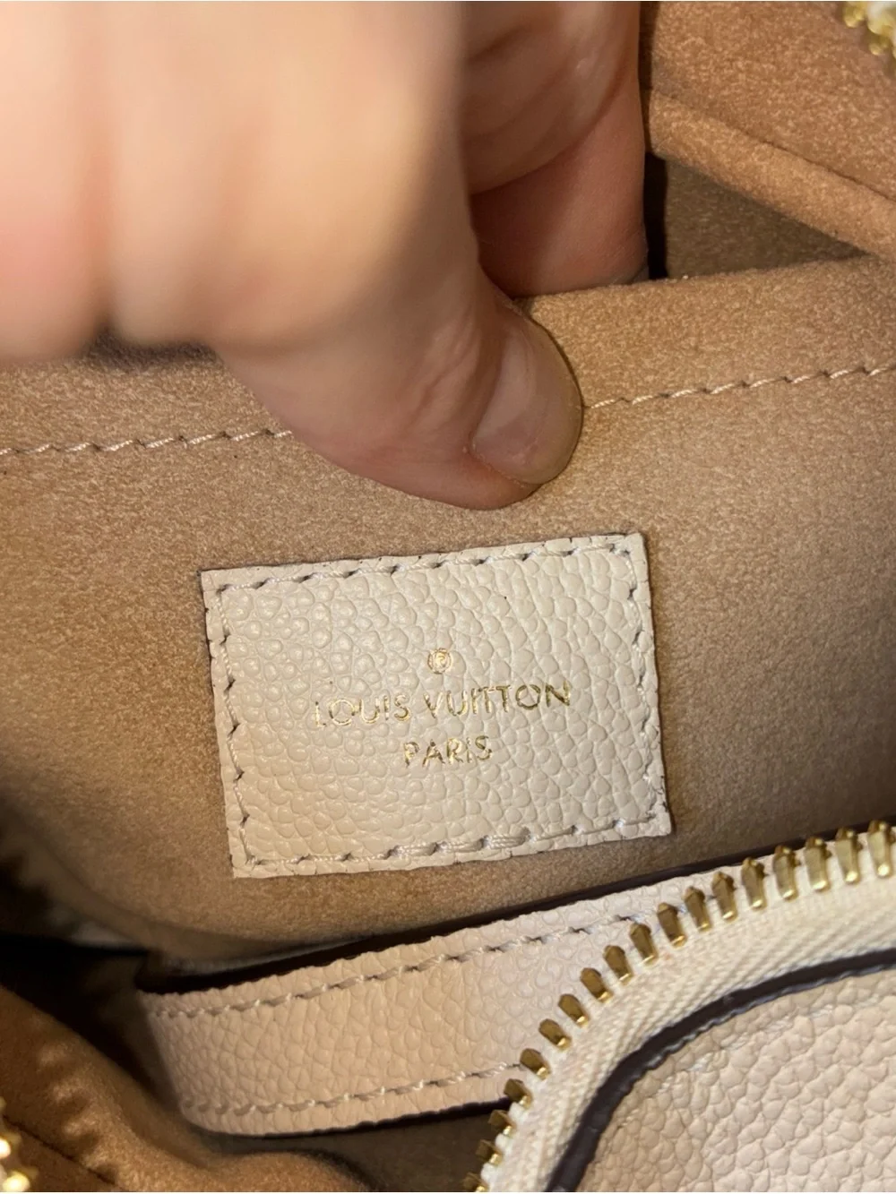 Louis Vuitton Bagatelle NM Handbag Monogram Empreinte